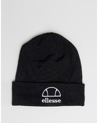 schwarze bedruckte Mütze von Ellesse