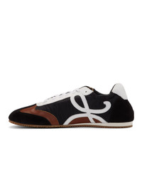 schwarze bedruckte niedrige Sneakers von Loewe