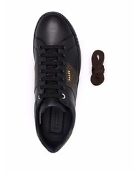 schwarze bedruckte niedrige Sneakers von Bally