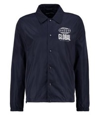 schwarze bedruckte Shirtjacke von YOURTURN