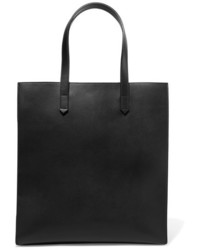 schwarze bedruckte Shopper Tasche aus Leder von Givenchy