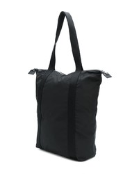 schwarze bedruckte Shopper Tasche aus Nylon von McQ Alexander McQueen