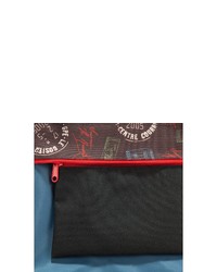 schwarze bedruckte Shopper Tasche aus Segeltuch von Reisenthel