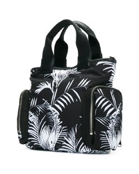 schwarze bedruckte Shopper Tasche von Sonia Rykiel