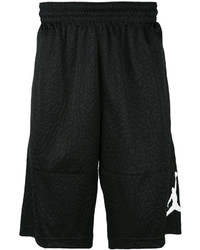 schwarze bedruckte Shorts von Nike