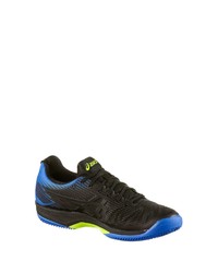 schwarze bedruckte Sportschuhe von Asics