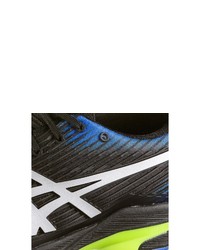 schwarze bedruckte Sportschuhe von Asics