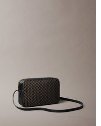 schwarze bedruckte Taschen von Calvin Klein