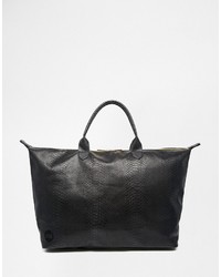 schwarze bedruckte Taschen von Mi-pac