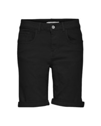 schwarze Bermuda-Shorts aus Jeans von B.young
