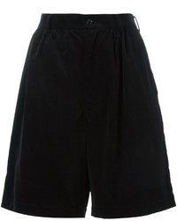 schwarze Bermuda-Shorts von Comme des Garcons