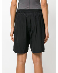 schwarze Bermuda-Shorts von Rick Owens