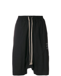 schwarze Bermuda-Shorts von Rick Owens DRKSHDW