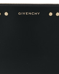 schwarze beschlagene Clutch von Givenchy
