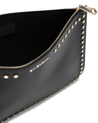 schwarze beschlagene Clutch von Givenchy