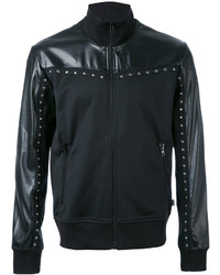 schwarze beschlagene Jacke von Just Cavalli