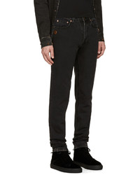 schwarze beschlagene Jeans von Givenchy