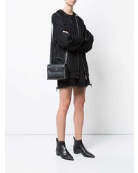 schwarze beschlagene Shopper Tasche aus Leder von Alexander Wang