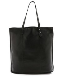 schwarze beschlagene Shopper Tasche aus Leder von Madewell