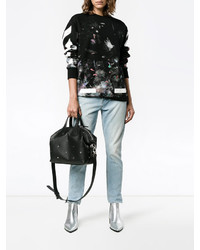 schwarze beschlagene Shopper Tasche von Givenchy
