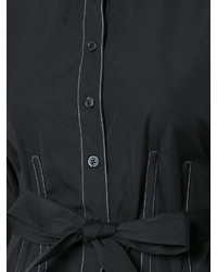 schwarze bestickte Bluse von Tome