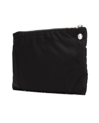 schwarze bestickte Clutch Handtasche von Calvin Klein 205W39nyc
