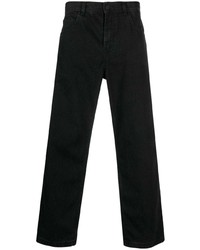 schwarze bestickte Jeans von 44 label group