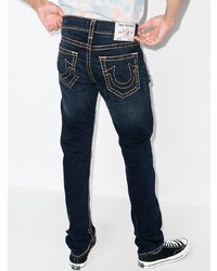 schwarze bestickte Jeans von True Religion