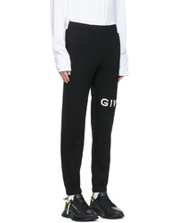 schwarze bestickte Jogginghose von Givenchy