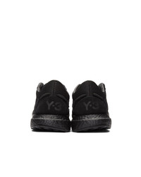 schwarze bestickte Sportschuhe von Y-3