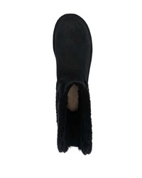 schwarze bestickte Ugg Stiefel von UGG