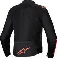 schwarze Bikerjacke von Alpinestars