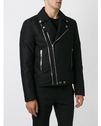 schwarze Bikerjacke von Givenchy