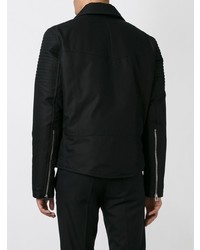 schwarze Bikerjacke von Givenchy