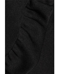 schwarze Bluse mit Rüschen von IRO