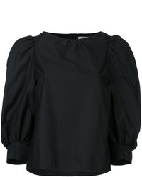 schwarze Bluse von Atlantique Ascoli