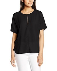 schwarze Bluse von Benetton