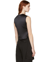 schwarze Bluse von Noir Kei Ninomiya