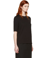 schwarze Bluse von Lanvin