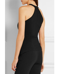 schwarze Bluse von Roland Mouret