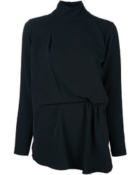 schwarze Bluse von By Malene Birger