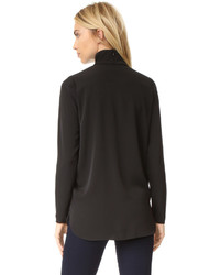 schwarze Bluse von By Malene Birger