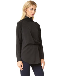 schwarze Bluse von By Malene Birger