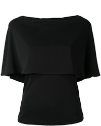 schwarze Bluse von Chalayan