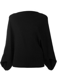 schwarze Bluse von Chalayan