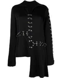 schwarze Bluse von Christopher Kane