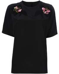 schwarze Bluse von Dolce & Gabbana