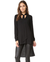 schwarze Bluse von Ella Moss