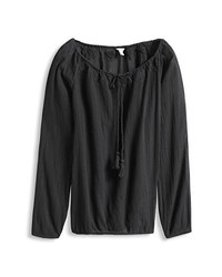 schwarze Bluse von Esprit