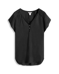 schwarze Bluse von Esprit